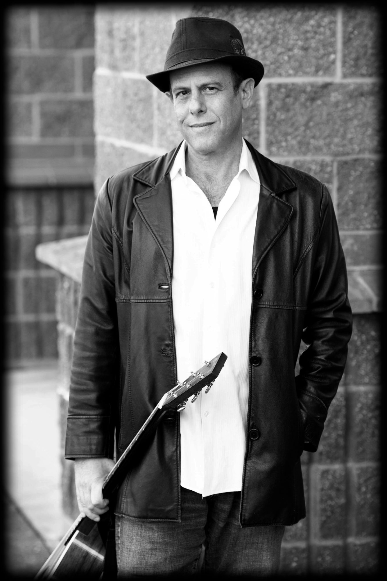 Peter Gross with guitar
