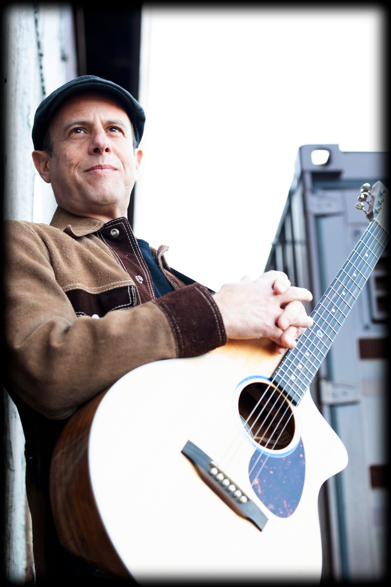 Peter Gross with guitar